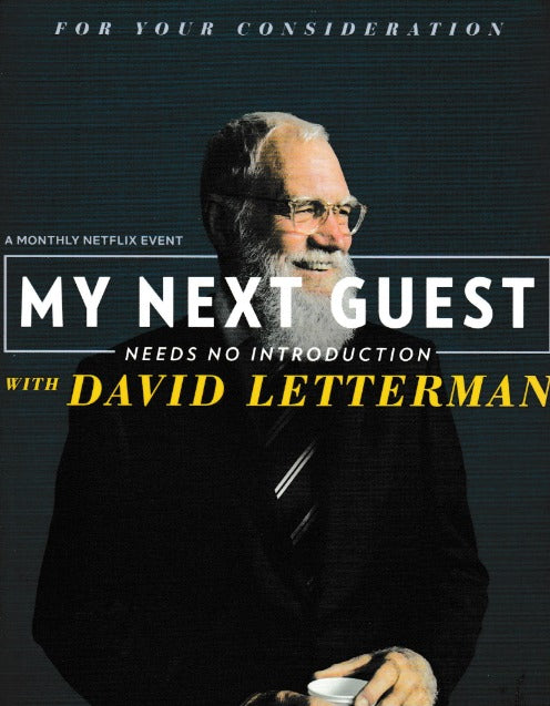 My Next Guest Needs No Introduction With David Letterman: The Complete Season 1: FYC 2-Disc Set