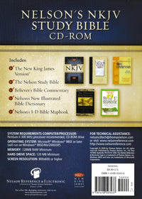 Nelson's NKJV Study Bible CD-ROM