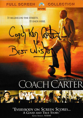 Coach Carter Signed