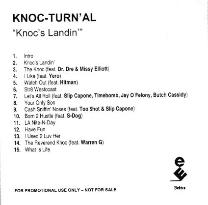 Knoc-Turn'al: Knoc's Landin' 15 Tracks