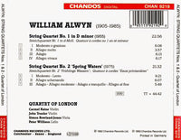 Alwyn: String Quartets Nos. 1 & 2