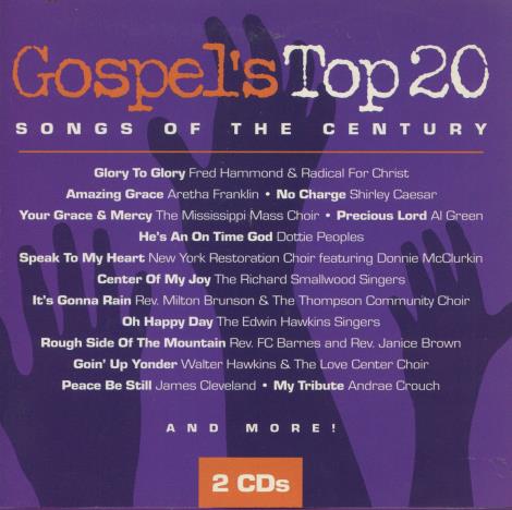 Gospel's Top 20 Songs Of The Century 2-Disc Set