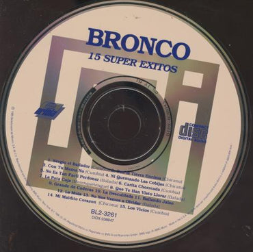 Bronco: 15 Super Exitos w/ No Artwork