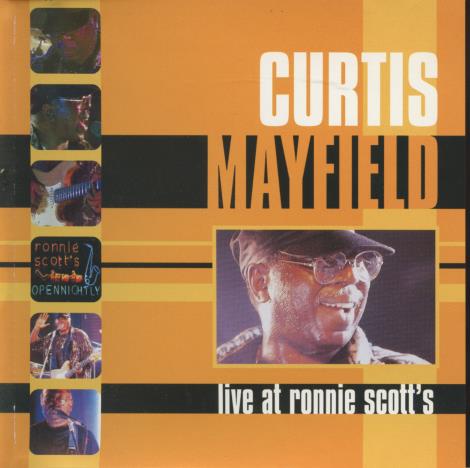 Curtis Mayfield: Live At Ronnie Scott's Hybrid CD/DVD