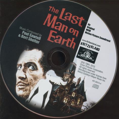 The Last Man On Earth: An Original MGM Motion Picture Soundtrack w/ No Artwork