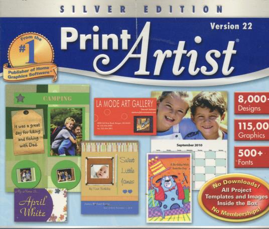 Print Artist 22 Silver