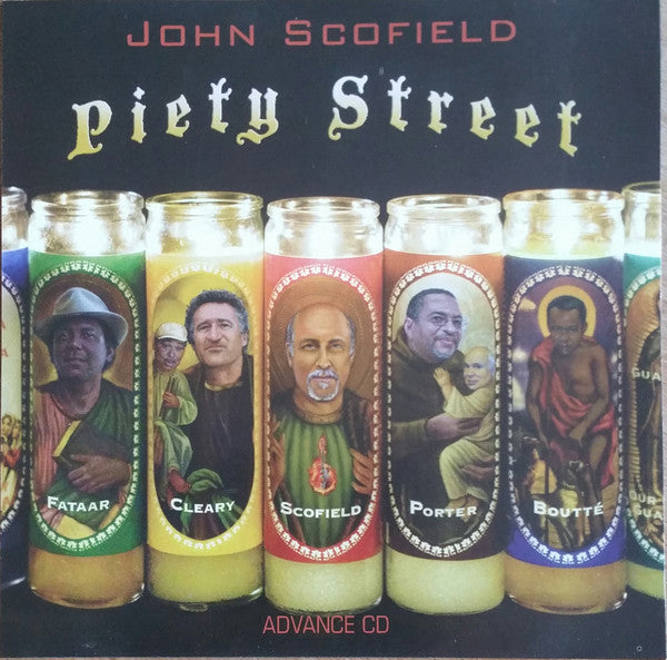 John Scofield: Piety Street Advance Promo w/ Front Artwork