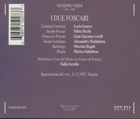 Verdi: I Due Foscari 2-Disc Set w/ Cut Artwork