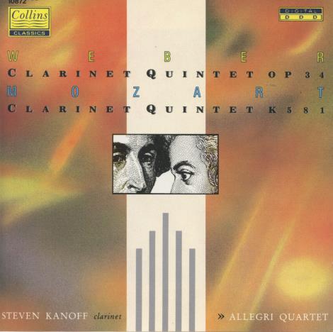 Weber: Clarinet Quintet / Mozart: Clarinet Quintet