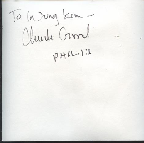 Chuck Girard: Glow In The Dark Signed