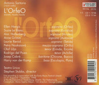 Antonio Sartorio: L'Orfeo 2-Disc Set w/ Booklet