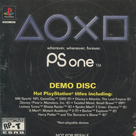 PS One: Demo Disc