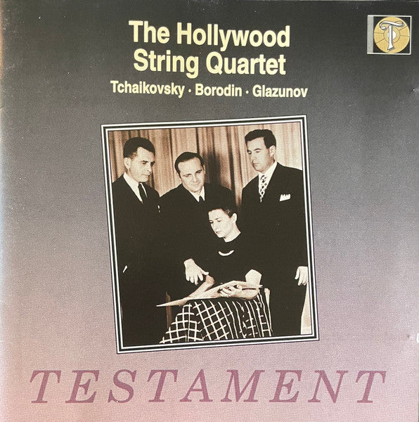 The Hollywood String Quartet: Tchaikovsky / Borodin / Glazunov w/ Punch Hole