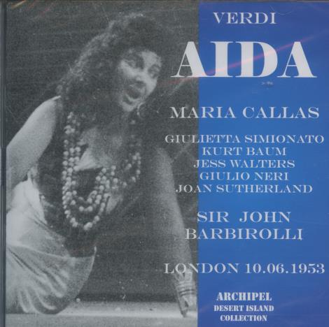 Verdi: Aida: Maria Callas 2-Disc Set w/ Cracked Case