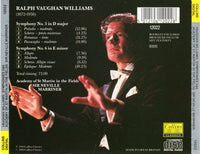 Vaughan Williams: Symphonies 5 & 6