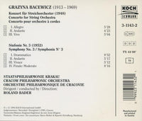 Grazyna Bacewicz: Symphony No. 3