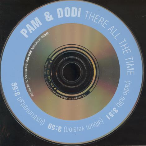 Pam & Dodi: There All The Time Promo w/ Back Artwork