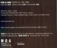 Pam & Dodi: There All The Time Promo w/ Back Artwork