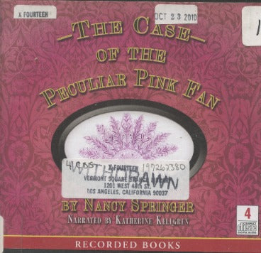 The Case Of The Peculiar Pink Fan Unabridged 4-Disc Set