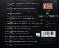 The Composer-Performer: Forty Years Of Discovery 1954-1994