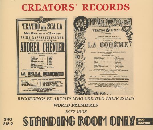 Creators' Records: Standing Room Only 2-Disc Set