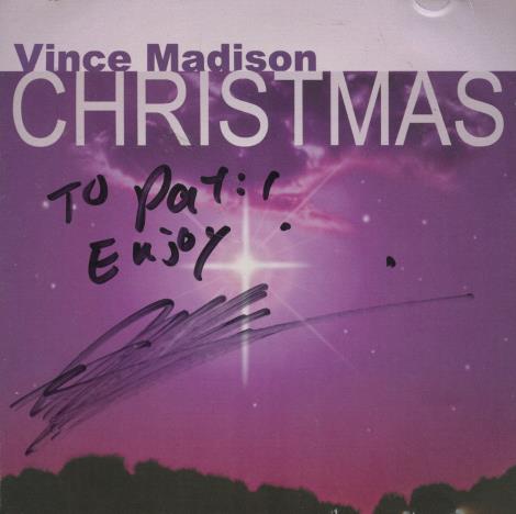 Vince Madison: Christmas Signed