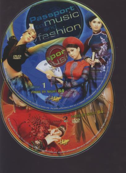 Paris By Night 84: Passport To Music & Fashion 2-Disc Set w/ No Artwork