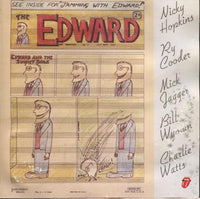 Nicky Hopkins, Ry Cooder, Mick Jagger, Bill Wyman, Charlie Watts: Jamming With Edward! w/ Water Damaged Artwork