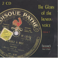 The Glory Of The Human Voice Volume 1 2-Disc Set