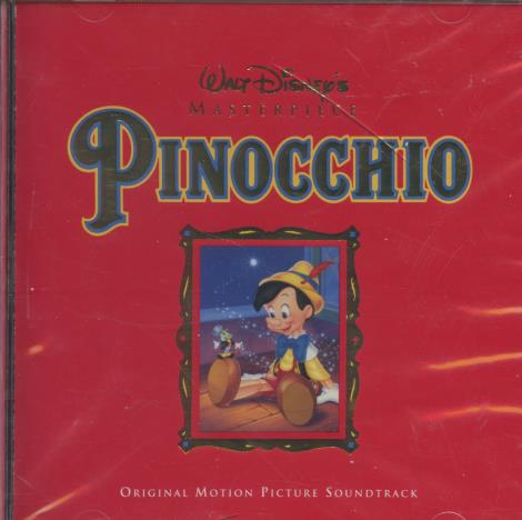 Walt Disney's Masterpiece Pinocchio: Original Motion Picture Soundtrack w/ Cracked Case