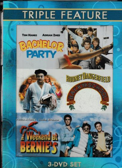 Bachelor Party / Back To School / Weekend At Bernie's 3-Disc Set