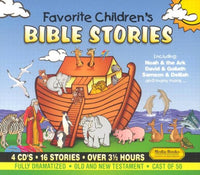 Favorite Children's Bible Stories 4-Disc Set