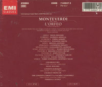 Monteverdi: L'Orfeo 1993 2-Disc Set w/ Loose Disc