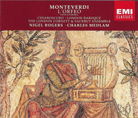 Monteverdi: L'Orfeo 1993 2-Disc Set w/ Loose Disc