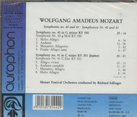 Wolfgang Amadeus Mozart: Symphonies No. 40 And 41