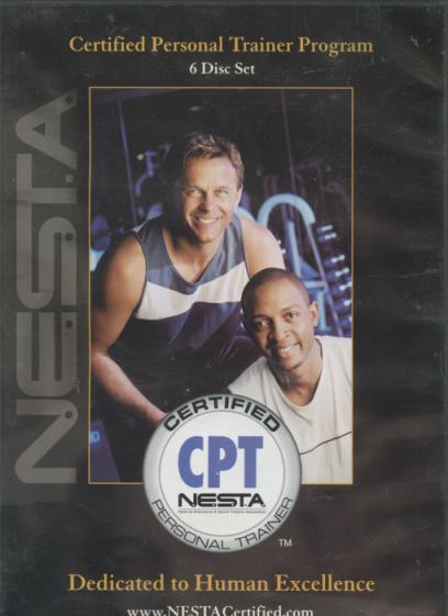 Certified CPT NESTA Personal Trainer Program 6-Disc Set