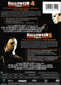 Halloween 4: The Return Of Michael Myers / Halloween 5: The Revenge Of Michael Myers 2-Disc Set