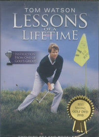 Tom Watson: Lessons Of A Lifetime 2-Disc Set w/ Booklet