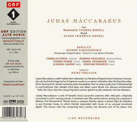 Georg Friedrich Handel: Judas Maccabaeus Hybrid SACD 2-Disc Set