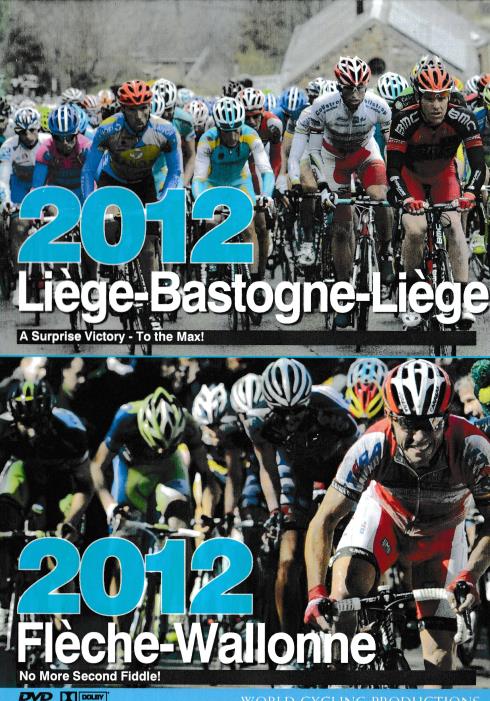 2012 Liege-Bastogne-Liege & 2012 Fleche-Wallonne 2-Disc Set