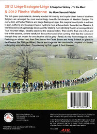 2012 Liege-Bastogne-Liege & 2012 Fleche-Wallonne 2-Disc Set