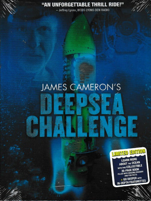 James Cameron's Deepsea Challenge Limited w/ Book