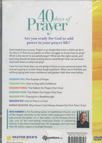 40 Days Of Prayer: Small Group DVD