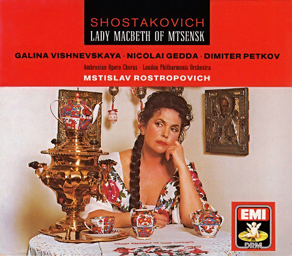 Shostakovich: Lady Macbeth Of Mtsensk 3-Disc Set w/ Booklet & Loose Disc