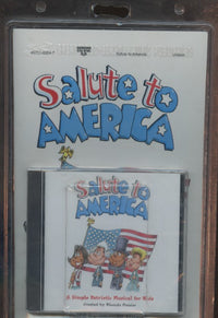 Salute To America: A Simple Patriotic Musical For Kids w/ Book