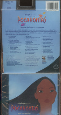 Disney's Pocahontas: An Original Walt Disney Records Soundtrack w/ Tall Packaging & Cracked Case