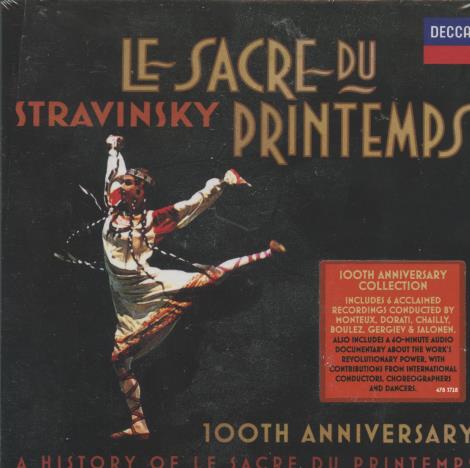 Stravinsky: Le Sacre Du Printemps: 100th Anniversary 4-Disc Set