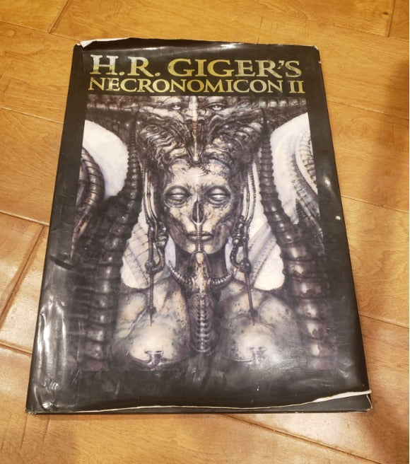 H.R. Giger's Necronomicon II w/ Damaged Dust Jacket