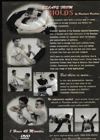 Escape From Holds: Russian Martial Art Systema