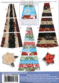 Anita Goodesign Full Collection: Christmas Tree Skirt